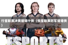 行星联赛决赛猪猪什侠（恒星联赛冠军猪猪侠）